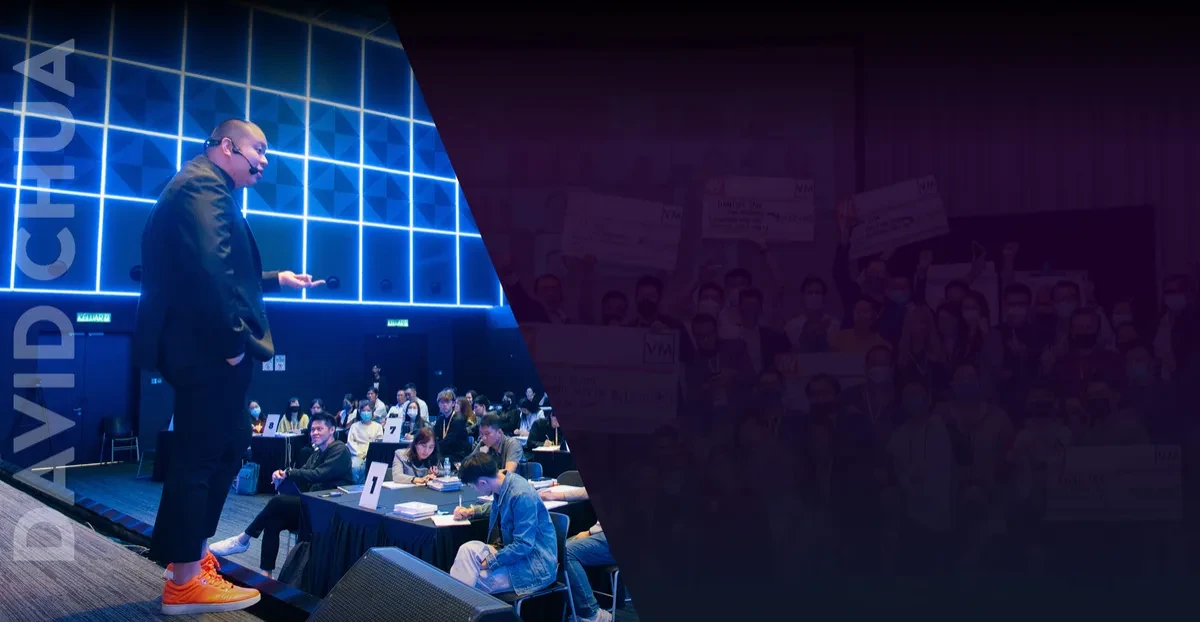 David KY Chua speaking to founders at a Vertex Mastery event