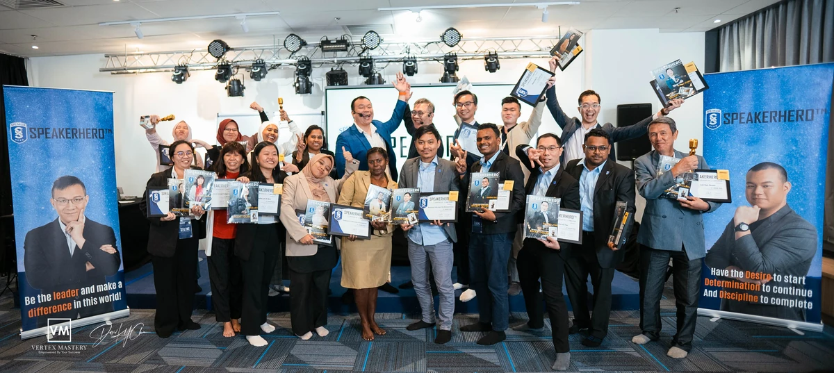 Founders and participants at a Vertex Mastery event, photo 13